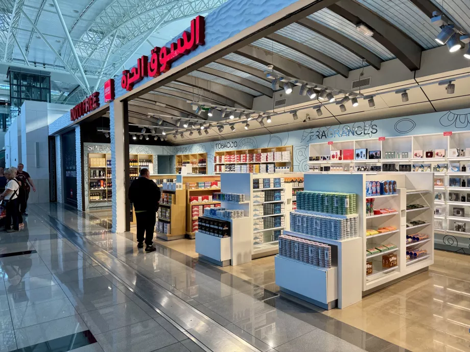 Magazin duty-free la sosiri