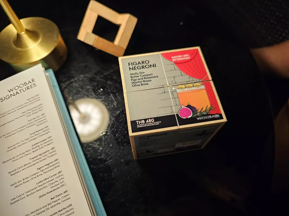 Drink-menu în WooBar