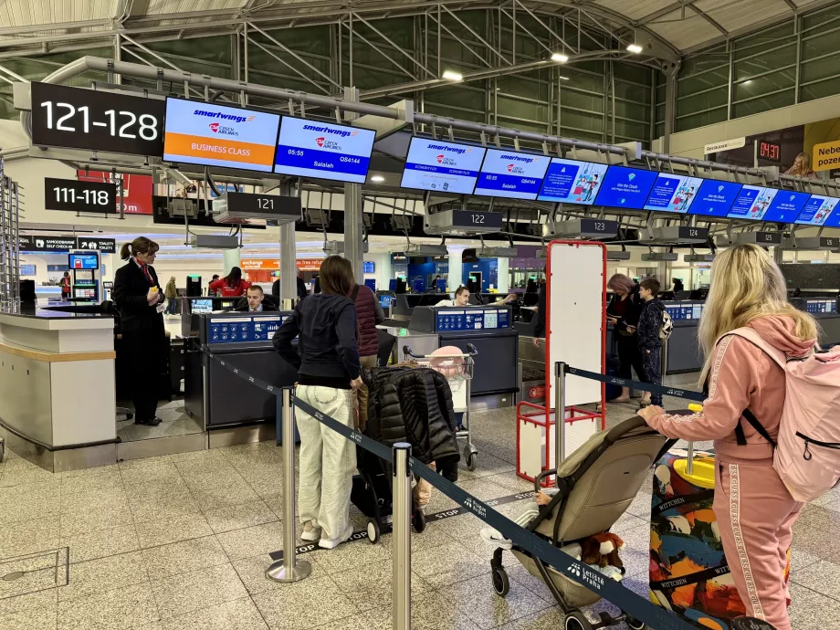 Smartwings pentru check-in la clasa business