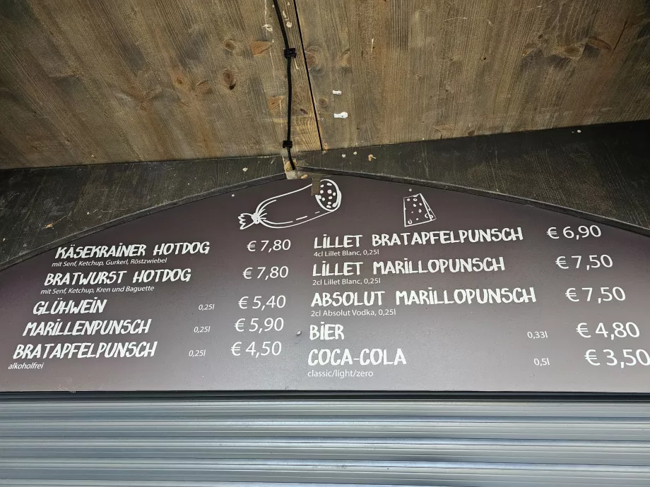 Piețe pe Stephansplatz, prețuri