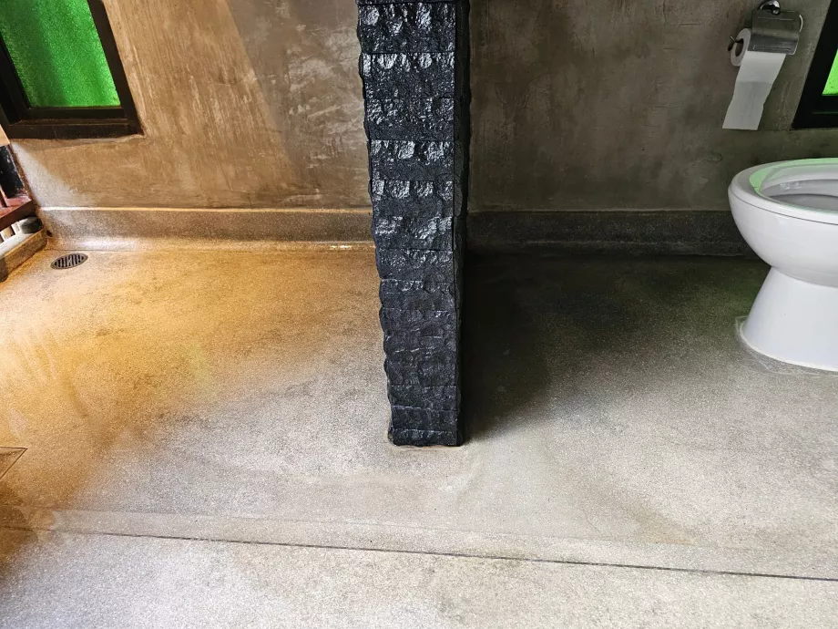 Apa de la duș curge în toaletă