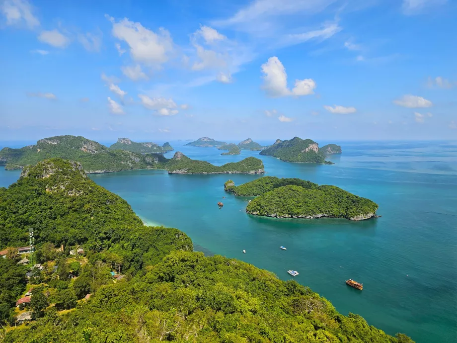 Vederi ale insulei Koh Wua Ta Lap