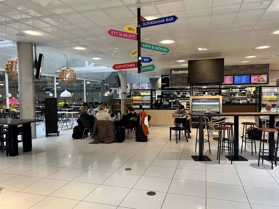 Restaurante la Aeroportul Goteborg GOT