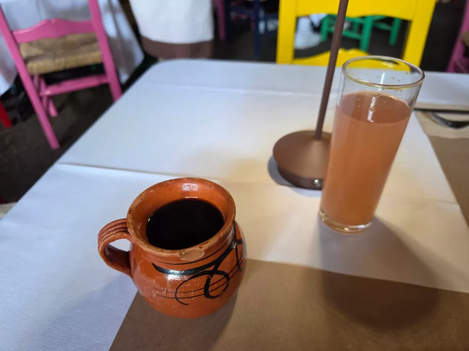 Cafe do Olla și sucul zilei