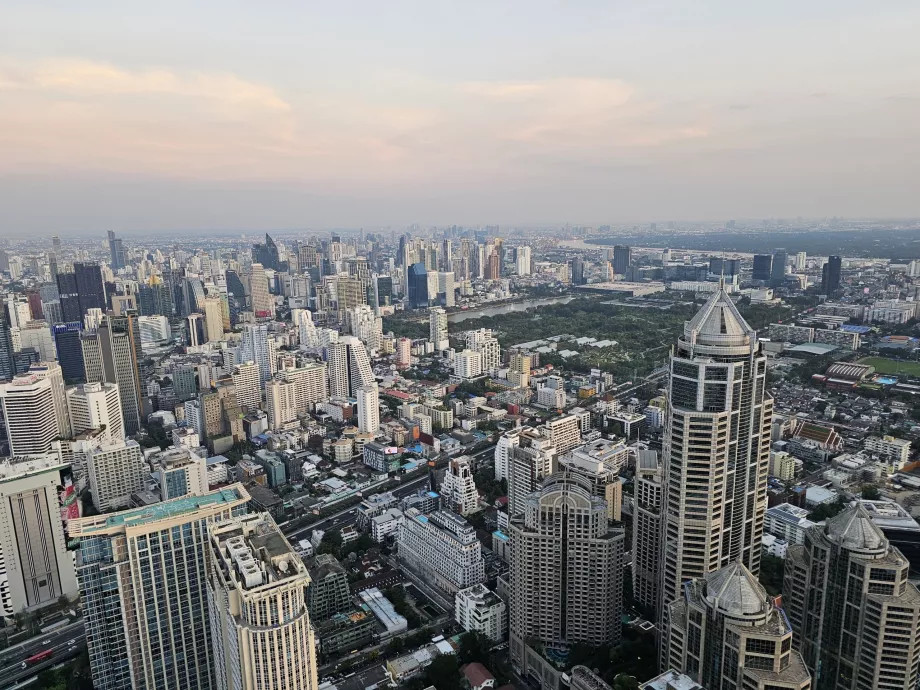 Akara Sky Hanuman - vedere la Bangkok