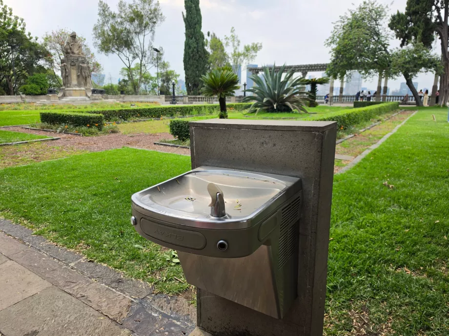 Castelul Chapultepec, apă potabilă