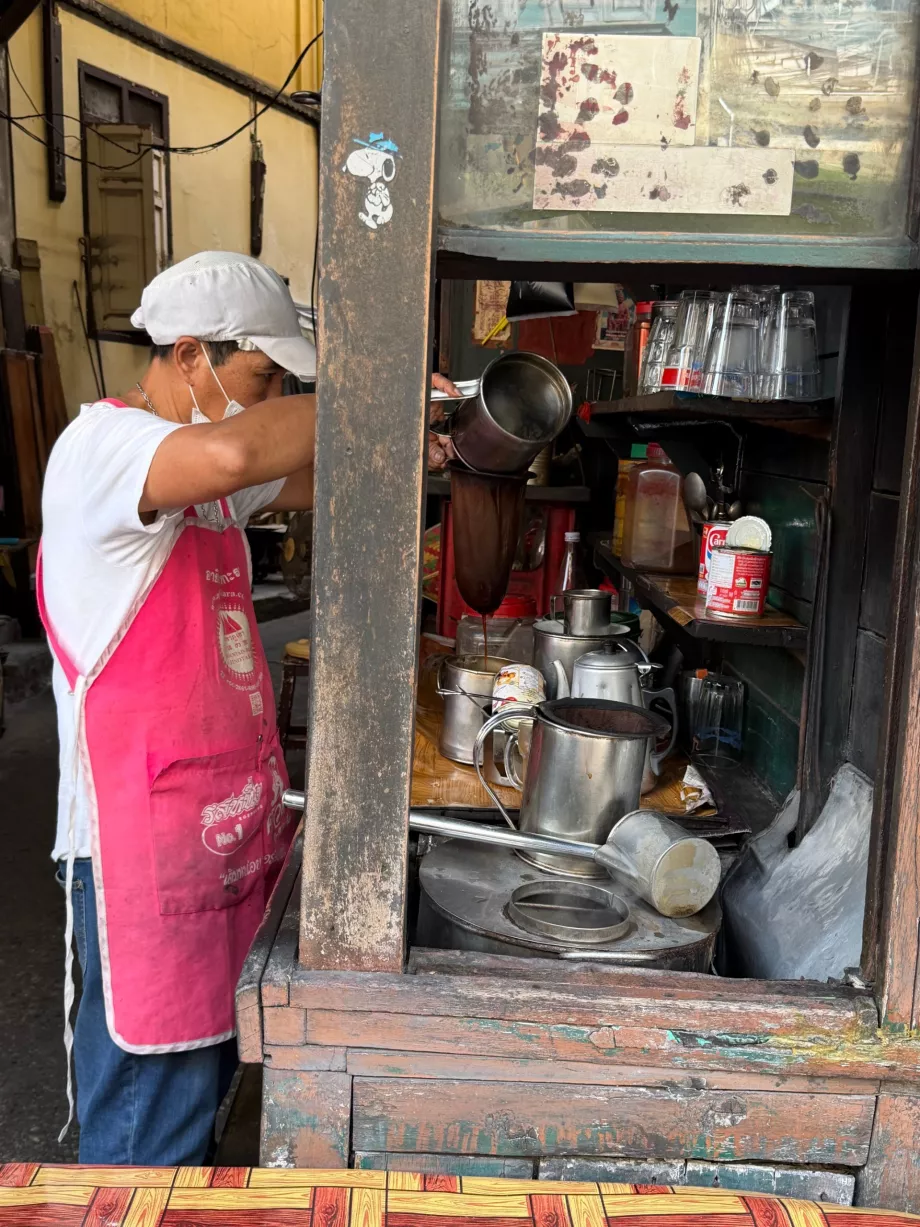 Go Café, prepararea cafelei