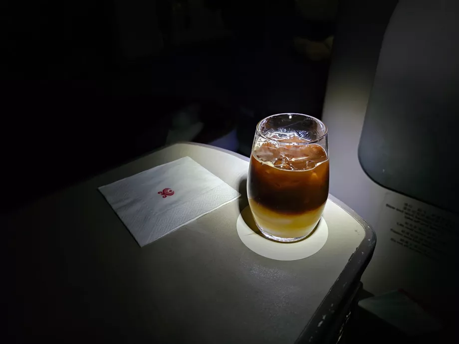 Americano cu nucă de cocos și portocale