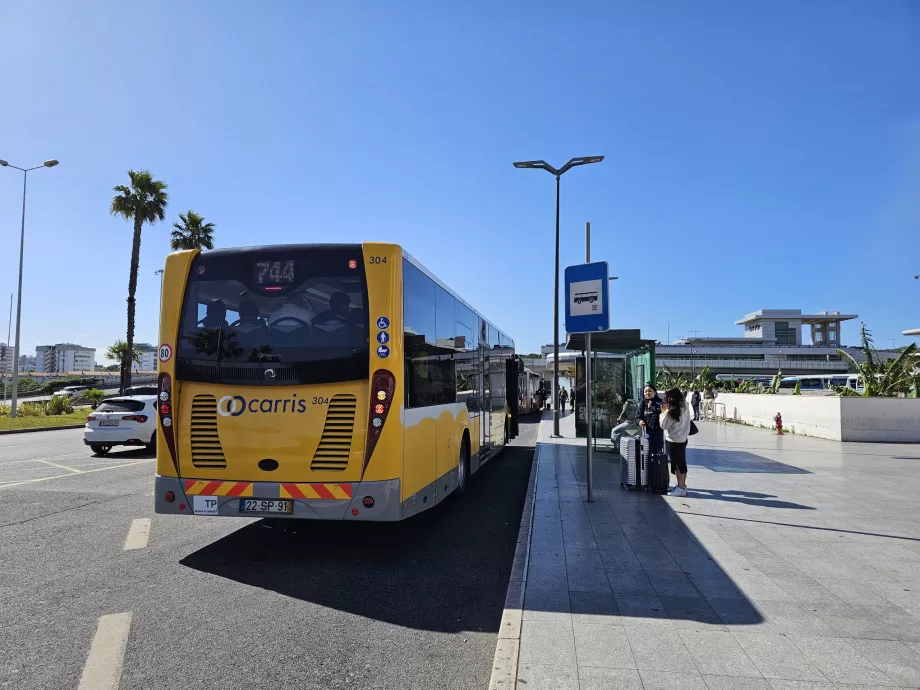 Stații de autobuz în direcția Lisbon city centre