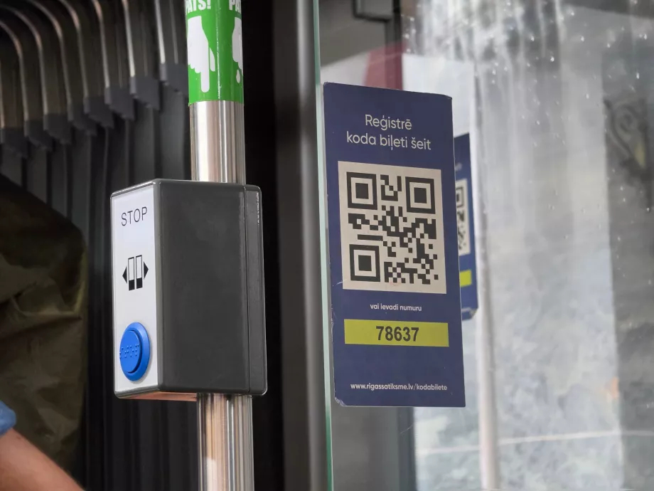 Cod QR pentru scanarea biletului