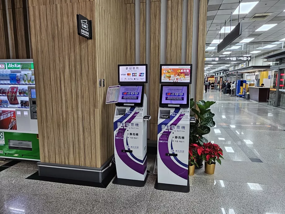 Automate de vânzare pentru autobuzele regionale