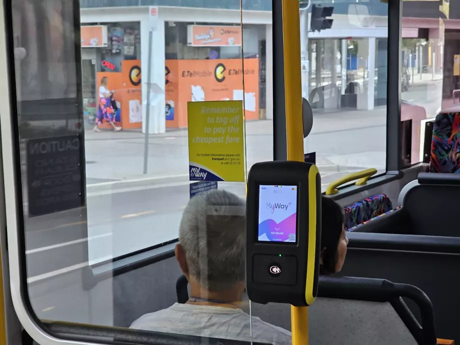Validator pentru bilete de autobuz