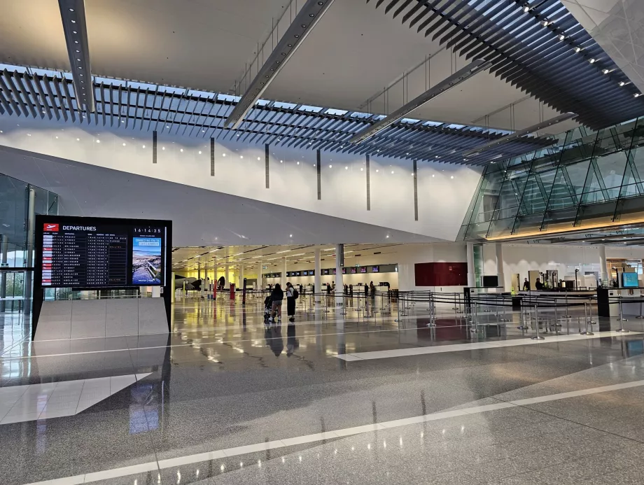 Terminalul de plecări, Aeroportul Canberra
