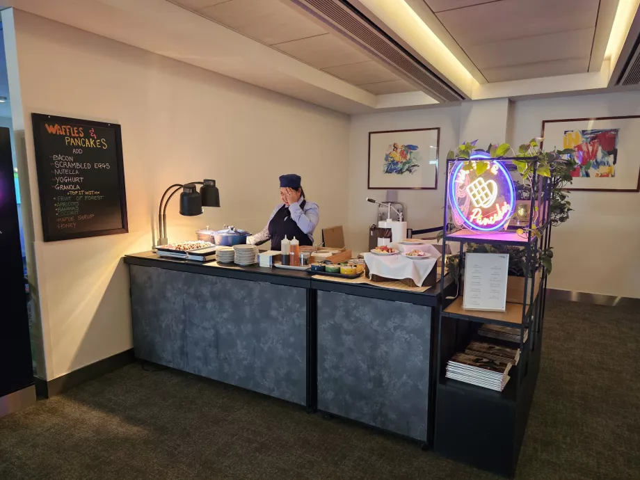 Stand cu vafe și clătite