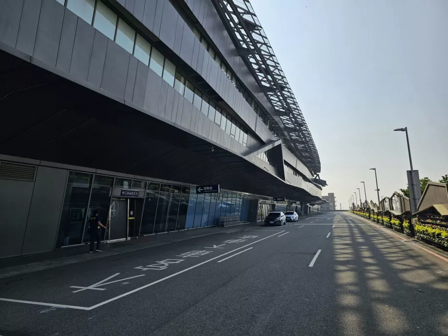 sosire pe aeroportul Taichung