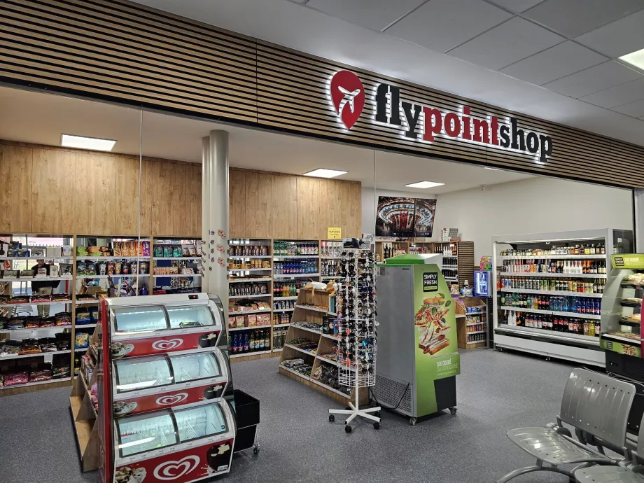 Magazin după controlul de securitate