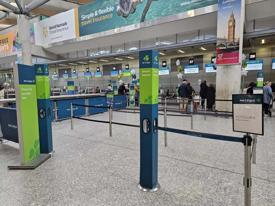 Check-in la aeroport