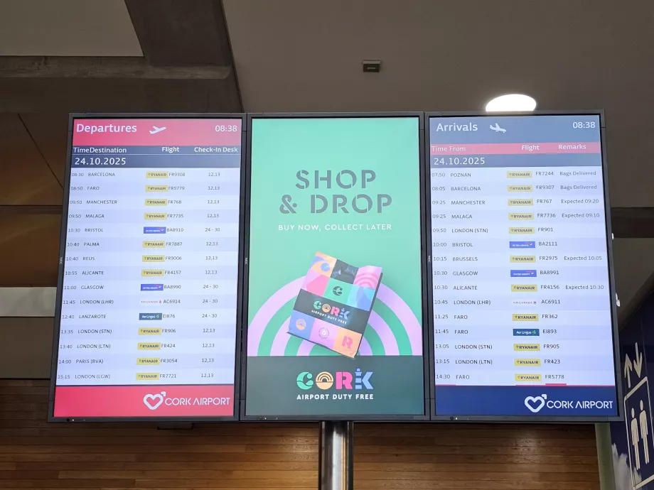 Sosiri și plecări - borduri