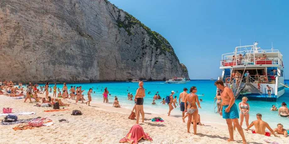 Navagio baie