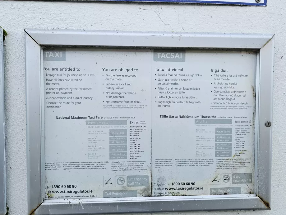 Prețurile taxiurilor în 2025