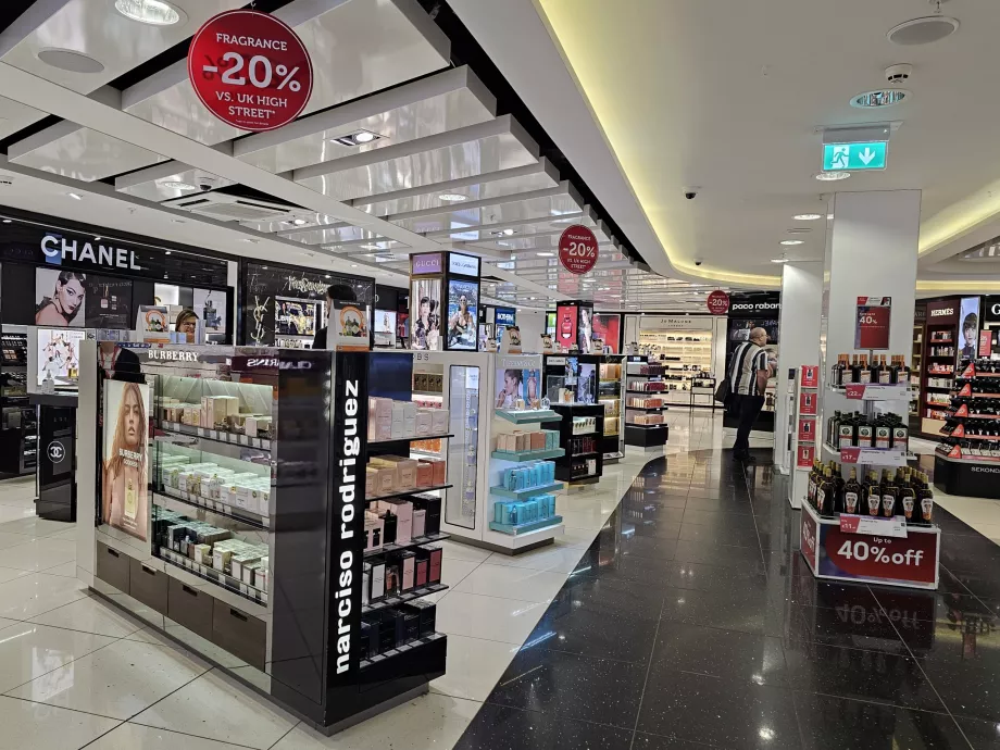 Magazin Duty Free, Aeroportul East Midlands