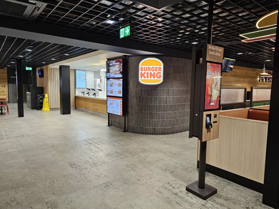 Burger King, Aeroportul EMA