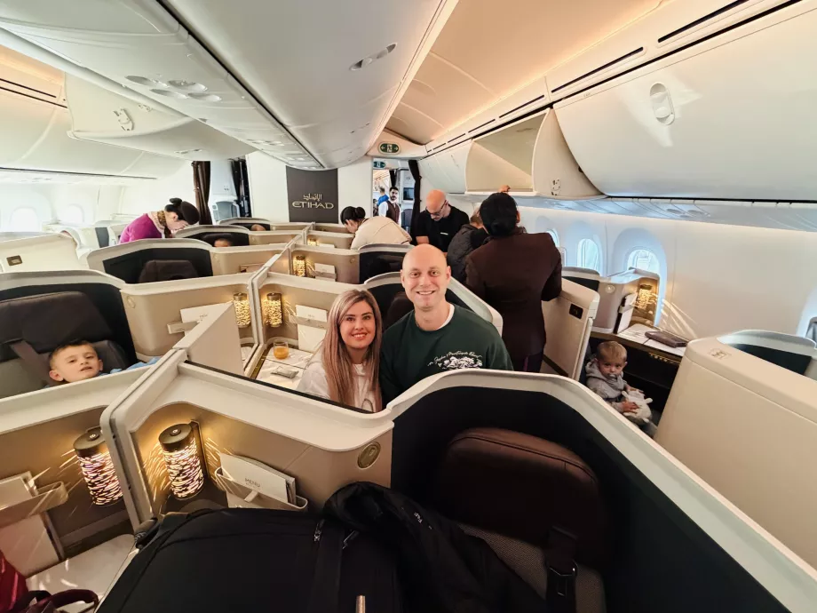 Mica mea familie gata de plecare