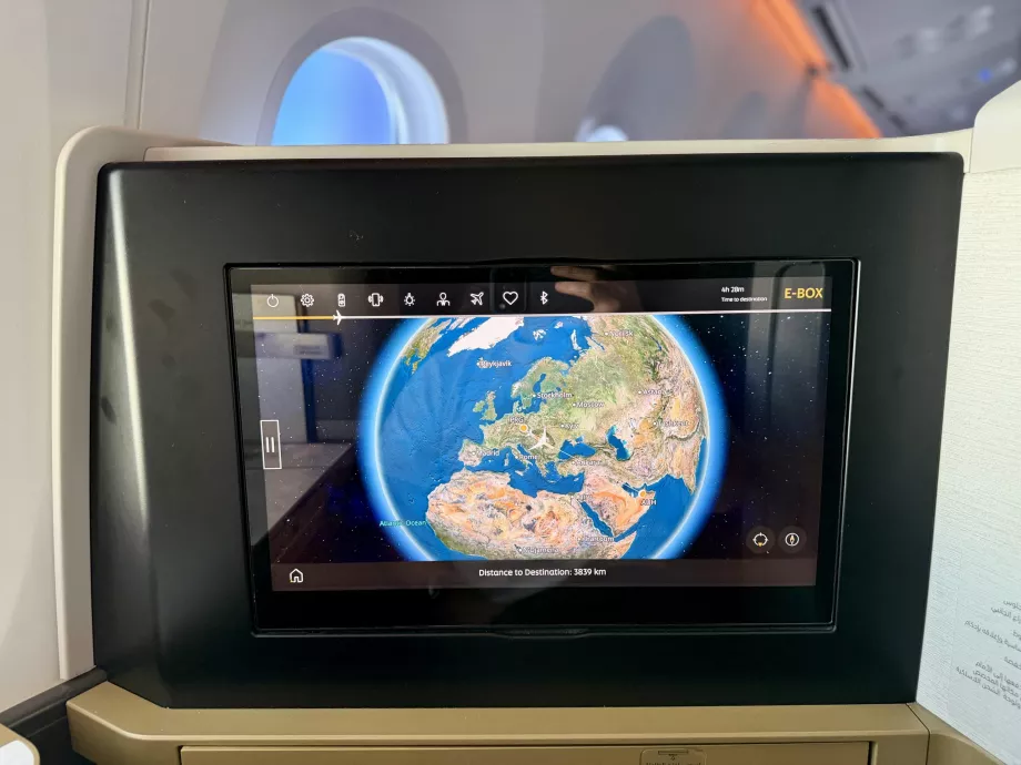 Traiectoria zborului EY156