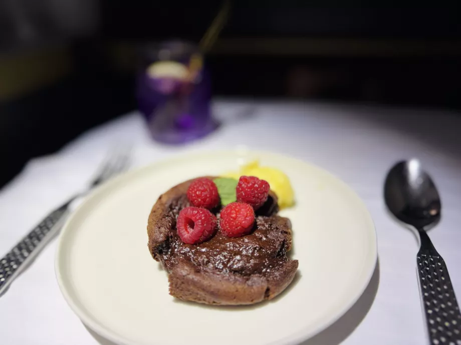 Fondant de ciocolată și caramel