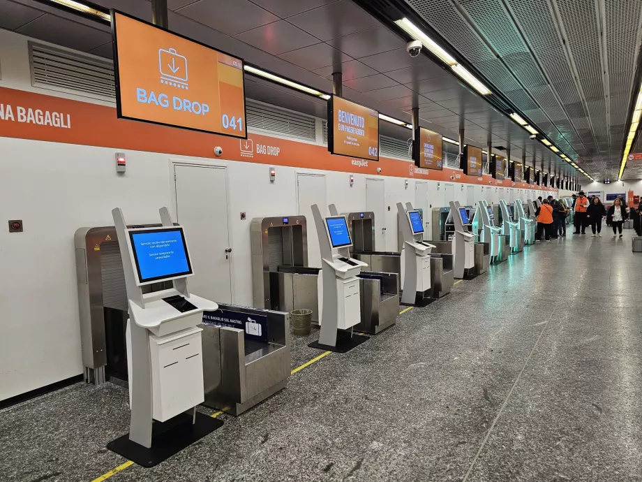 Înregistrare automată la Aeroportul Malpensa
