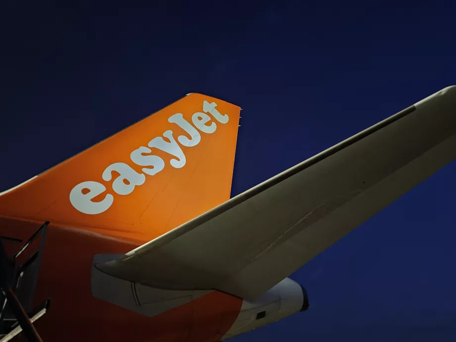 Un zbor easyJet la Aeroportul Malpensa