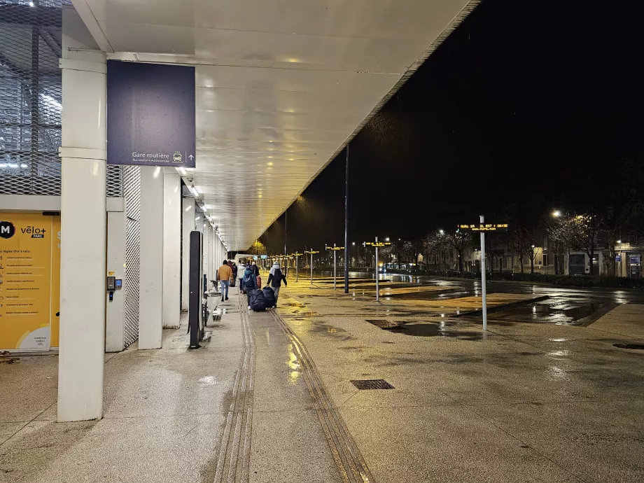 Stația de autobuz Grenoble