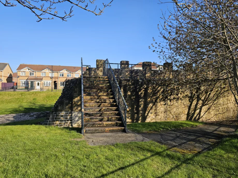 Replica zidului lui Hadrian, Segedunum