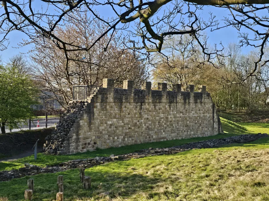 Replica zidului lui Hadrian, Segedunum