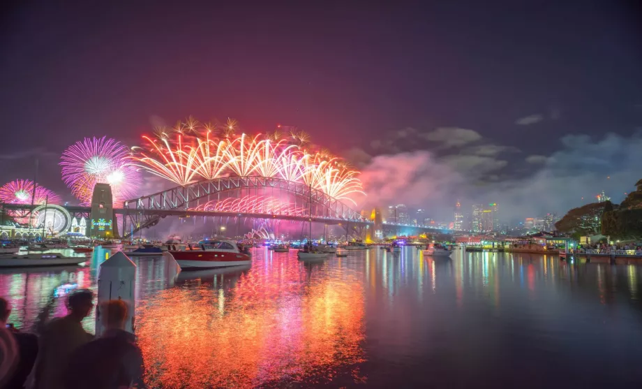 Ajunul Anului Nou în Sydney