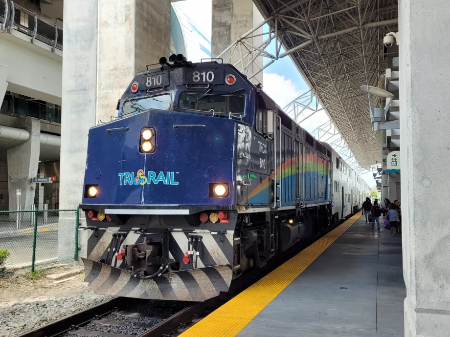 Tren TriRail la MIA