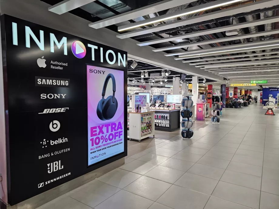 Magazin Inmotion, secțiunea tranzit