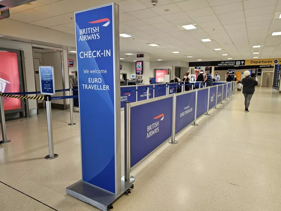 Check-in la aeroport