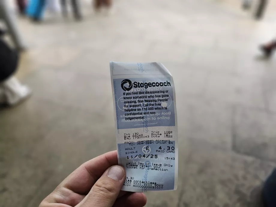 Bilet de autobuz