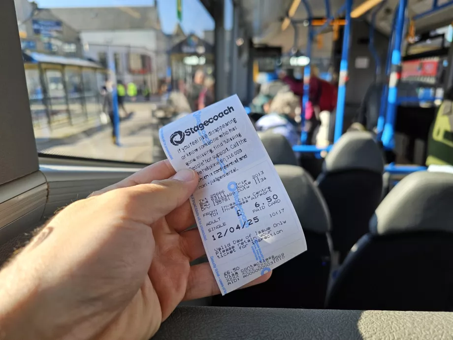Bilet de autobuz
