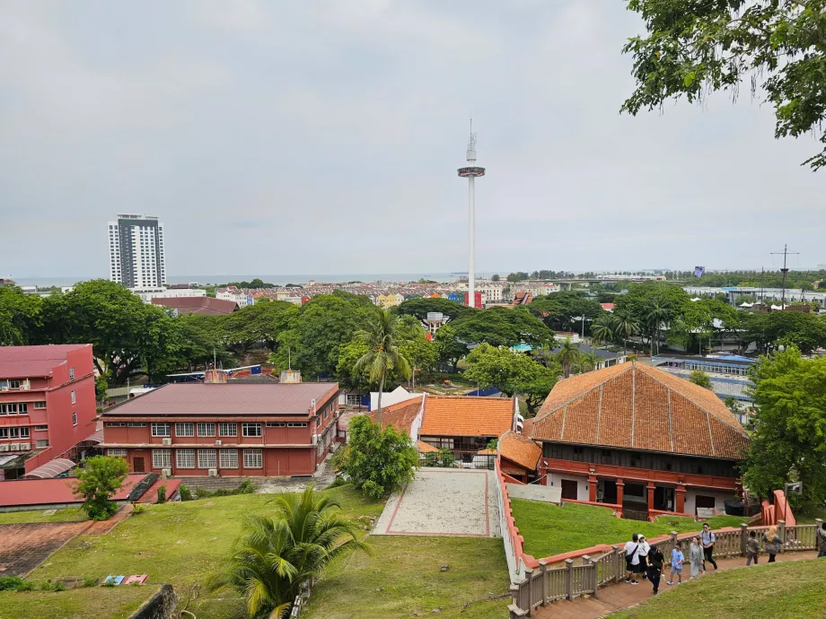 Vedere din Bukit Melaka