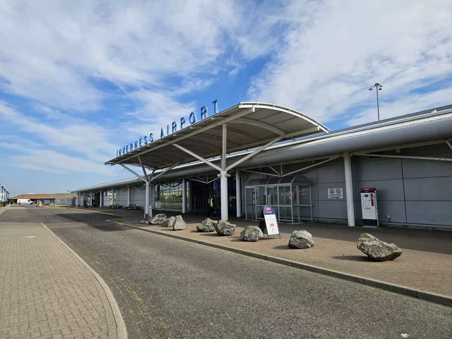 sosire pe aeroportul Inverness