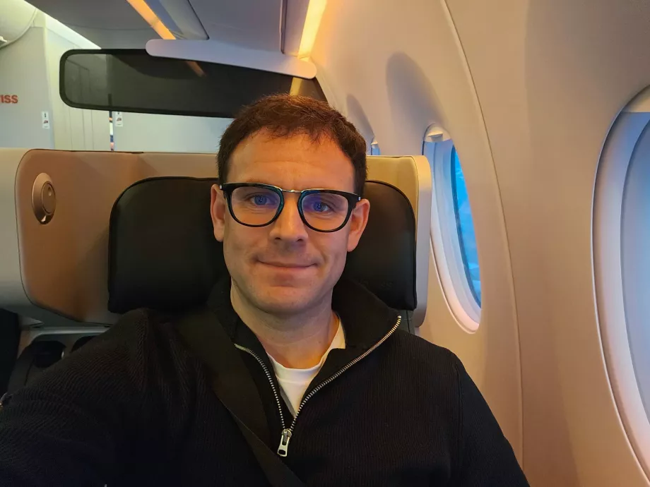 Eu în Swiss Premium Economy