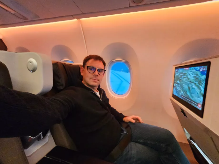 Eu în Premium Economy