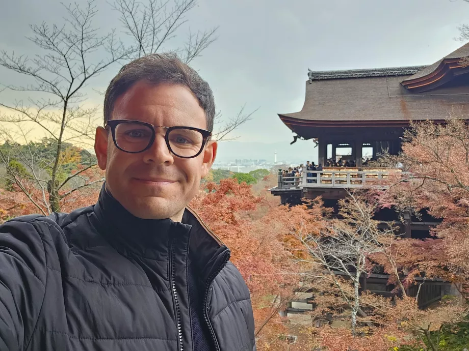 Eu la Templul Kiyomizu-dera