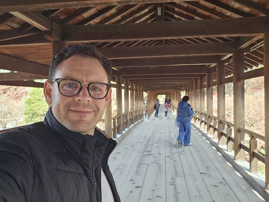 Templul Tofuku-ji, eu pe podul Tsuten-kyo