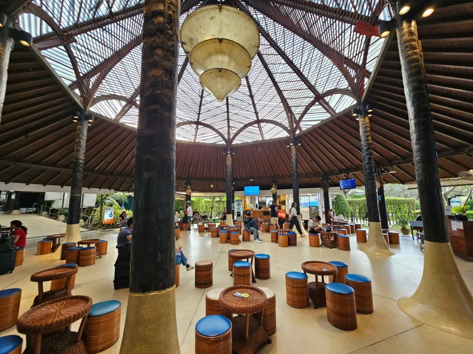 Zona porții de plecare în secțiunea internațională