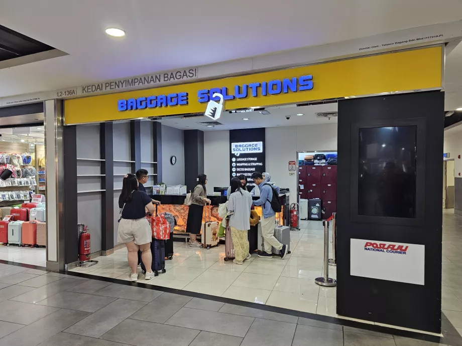Depozitarea bagajelor, Terminalul 2