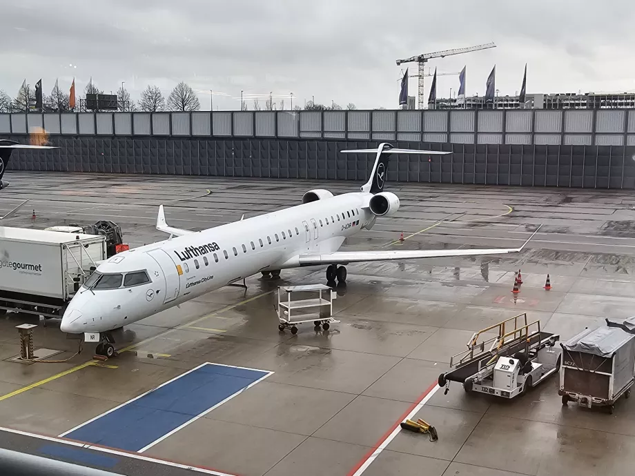 Avionul meu pe standul din München