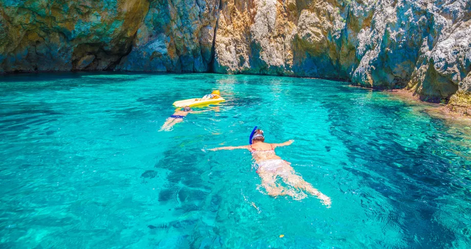 Snorkelling Corfu